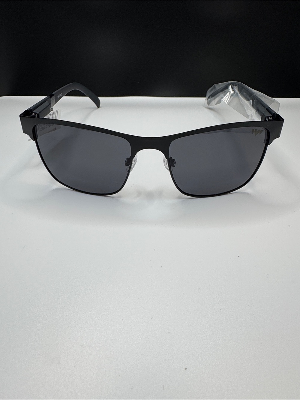Men's Black Sunglasses - Classic Square Frame (4-1) UV 400 CE
